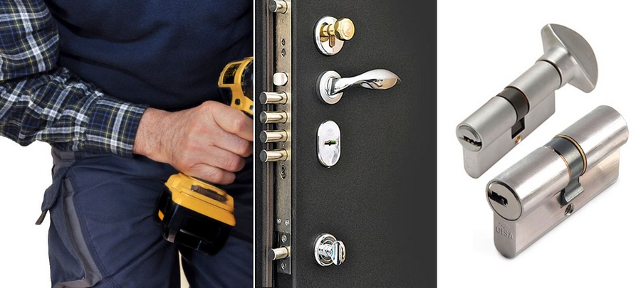 Замена дверных замков
